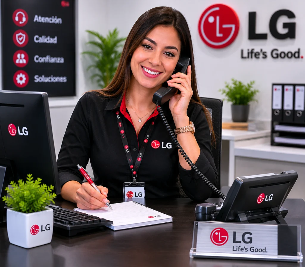 Equipo de servicio técnico autorizado LG en Ibagué